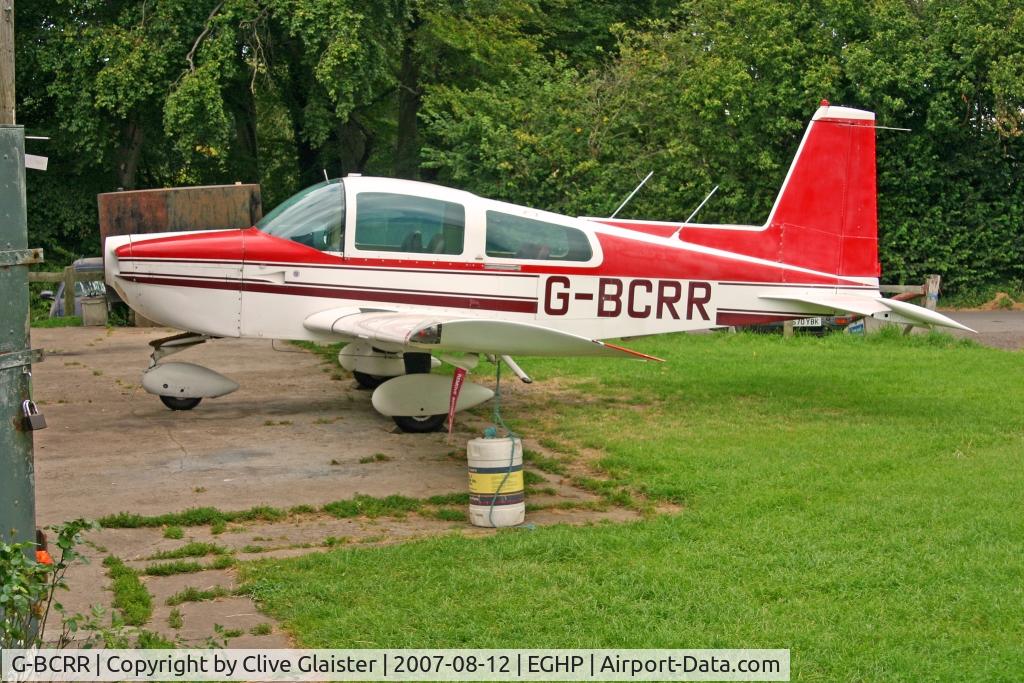 G-BCRR, 1974 Grumman American AA-5B Tiger C/N AA5B-0006, Minus prop - Registered new in the UK November 1993
