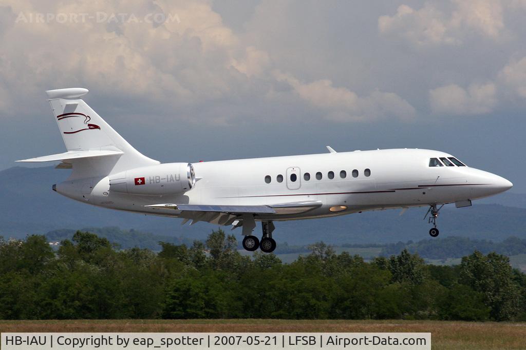 HB-IAU, 2003 Dassault Falcon 2000EX C/N 14, Cat Aviation Falcon 2000EX