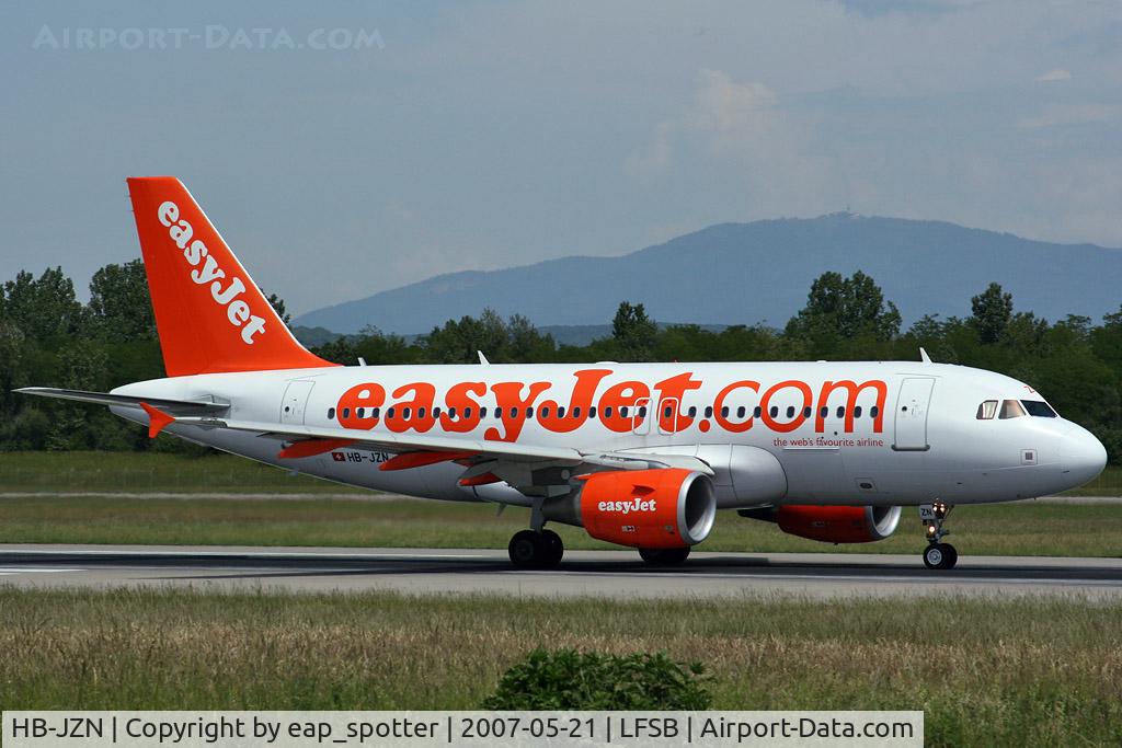 HB-JZN, 2005 Airbus A319-111 C/N 2387, Easyjet Switzerland