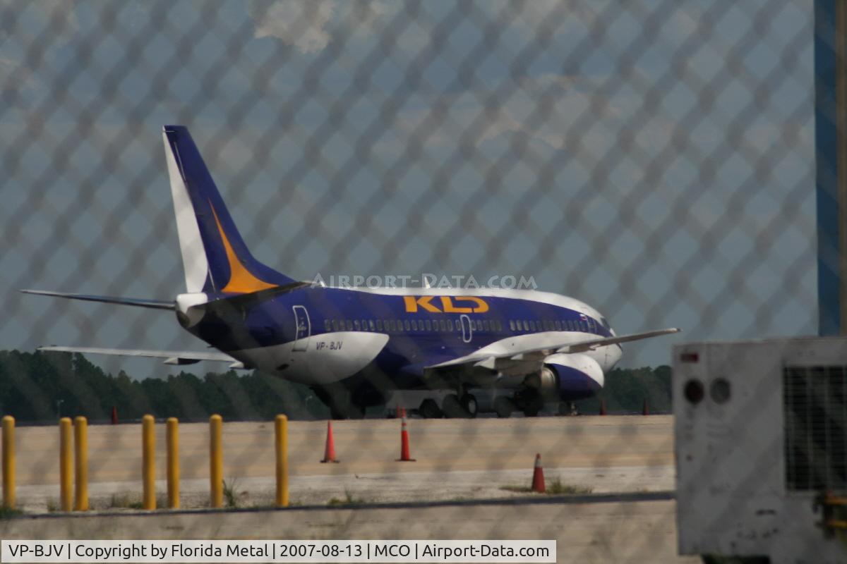 VP-BJV, 1986 Boeing 737-3Q8 C/N 23507, KLD Air