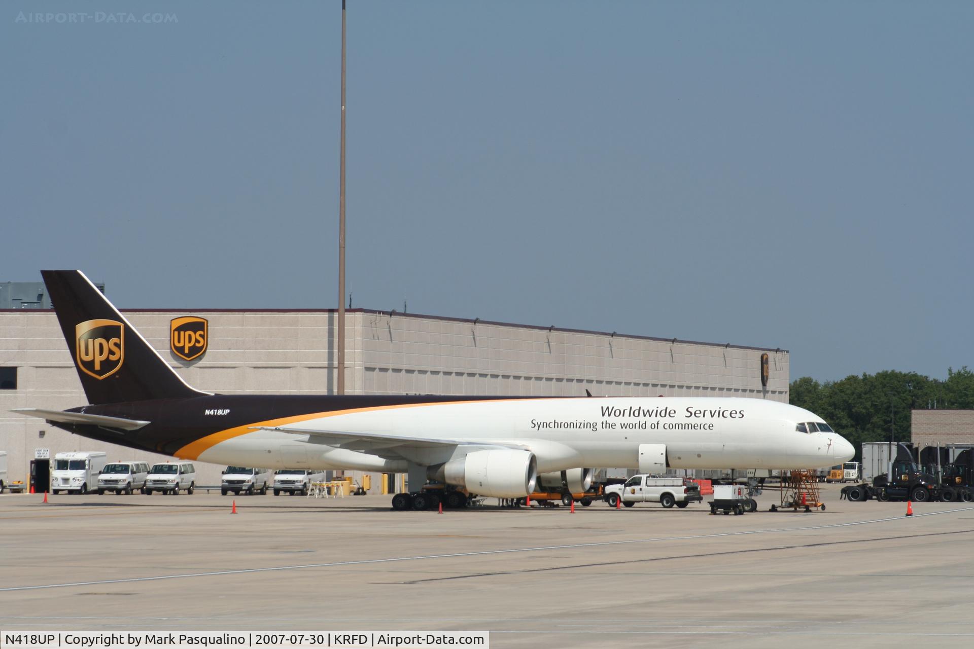 N418UP, 1990 Boeing 757-24APF C/N 23905, Boeing 757-200F