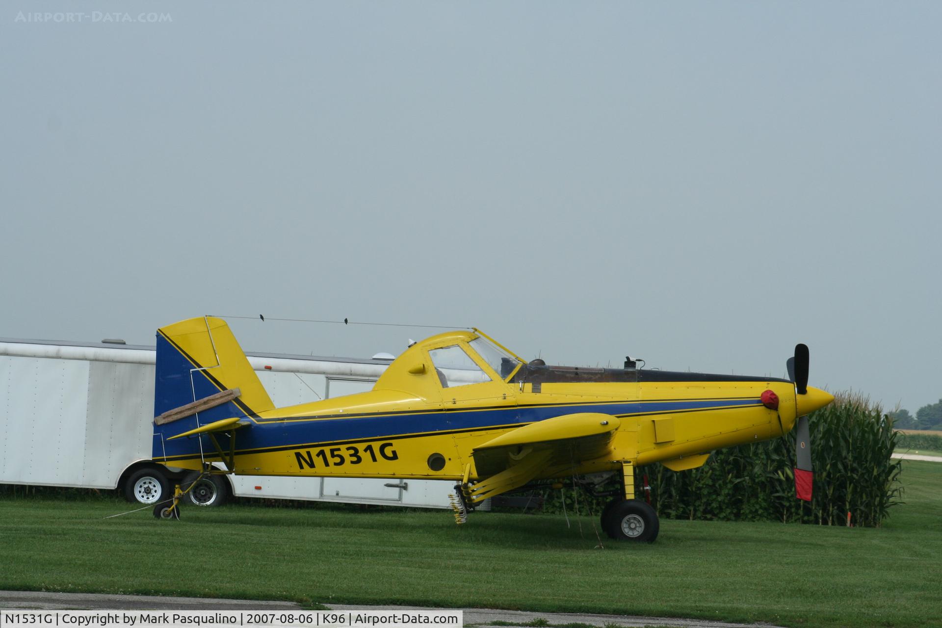 N1531G, 1992 Air Tractor Inc AT-402 C/N 402-0850, AT-402