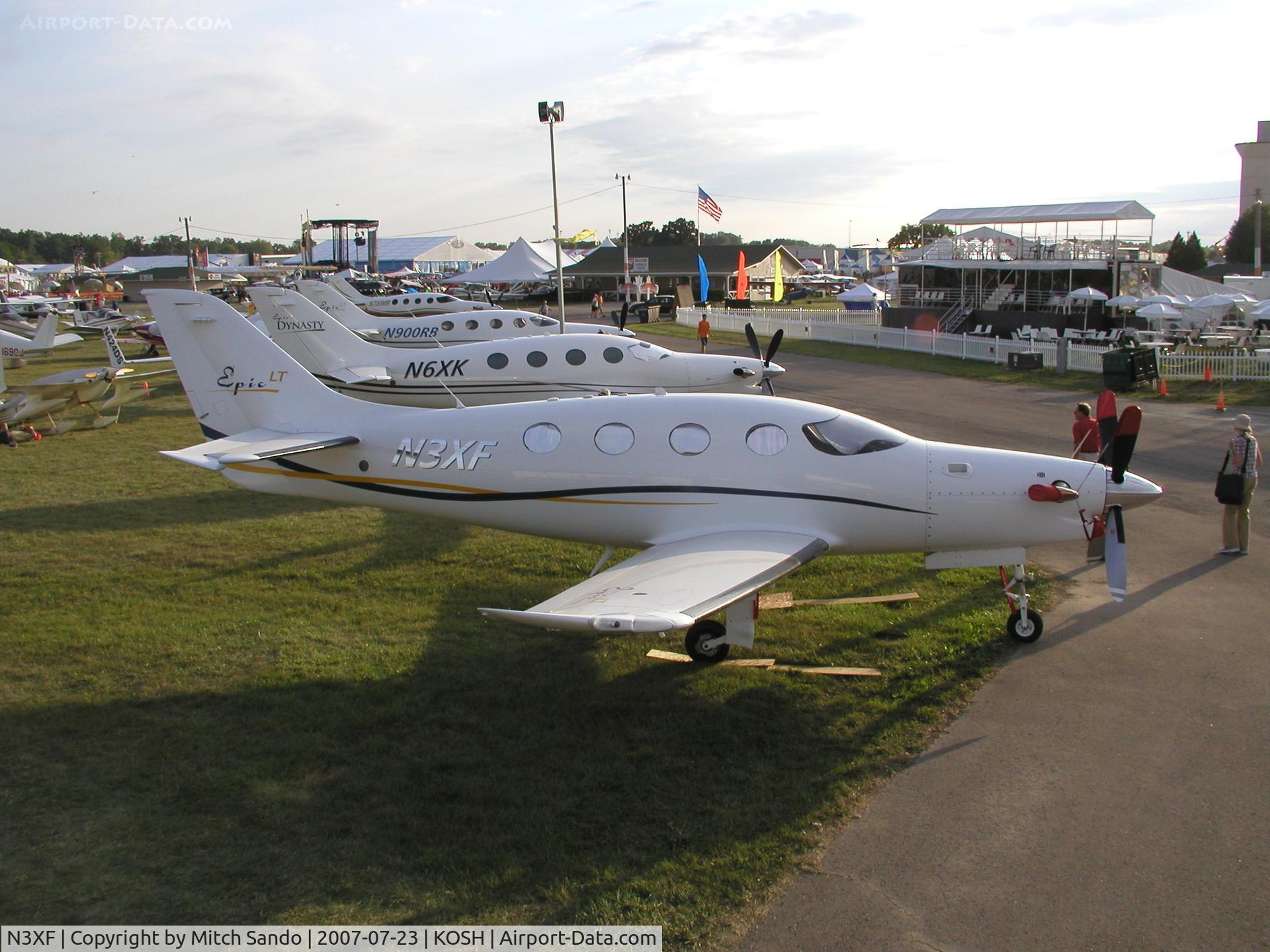 N3XF, 2006 AIR Epic LT C/N 004, EAA AirVenture 2007.