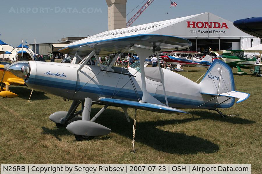 N26RB, 1981 Stolp SA-750 Acroduster Too C/N RCB-1, EAA AirVenture 2007