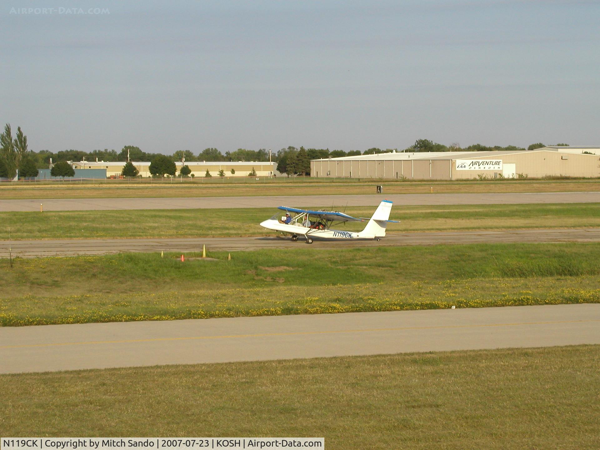 N119CK, 2004 Lockwood Air Cam C/N AC100, EAA AirVenture 2007.