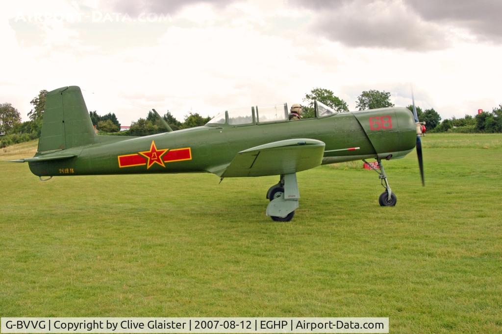 G-BVVG, 1966 Nanchang CJ-6A Chujiao C/N 2751219, Painted in the colour scheme of the Chinese AF 1219 coded:68