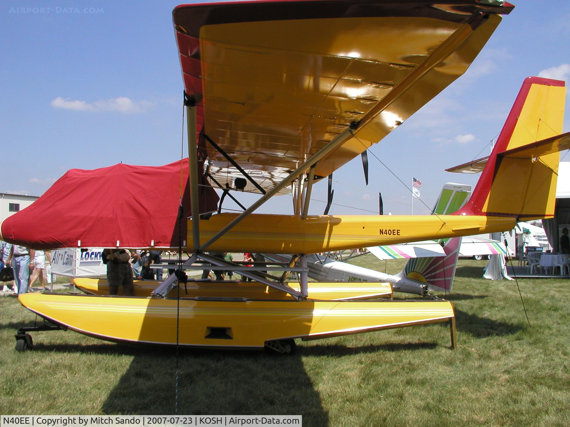 N40EE, 2004 Lockwood Aircam C/N AC119, EAA AirVenture 2007.