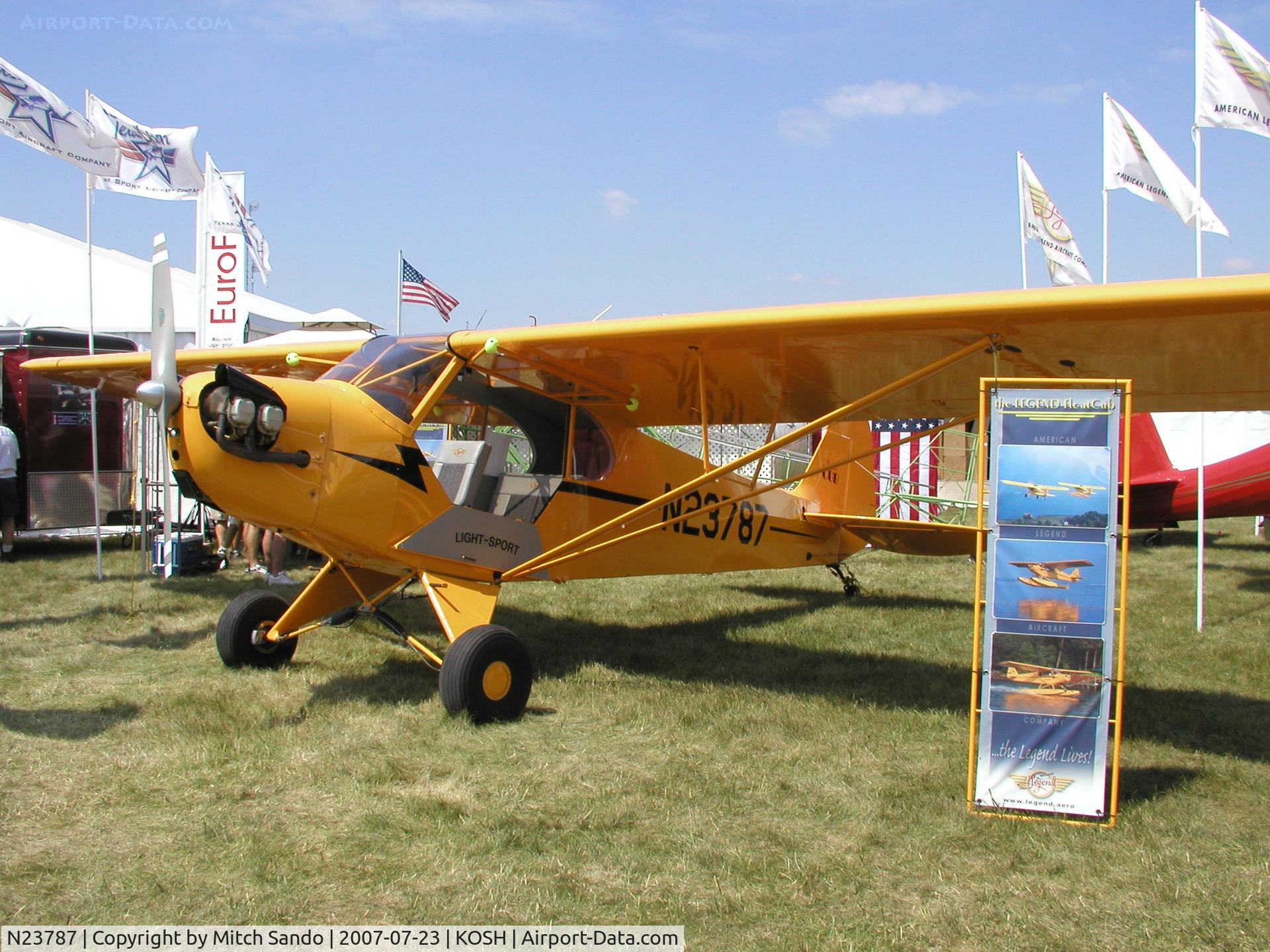 N23787, 2005 American Legend AL3C-100 C/N AL-1001, EAA AirVenture 2007.