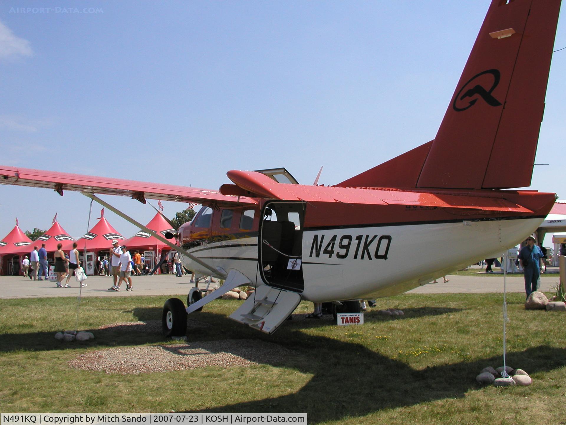 N491KQ, 2007 Quest Kodiak 100 C/N 100-0001, EAA AirVenture 2007.