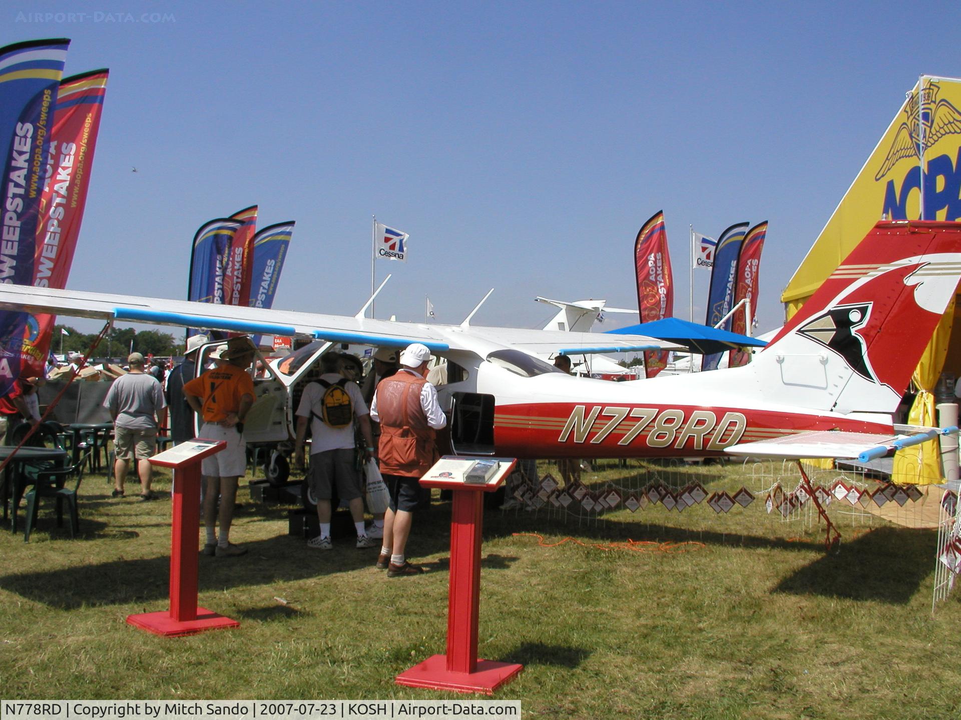 N778RD, 1976 Cessna 177B Cardinal C/N 17702550, EAA AirVenture 2007.
