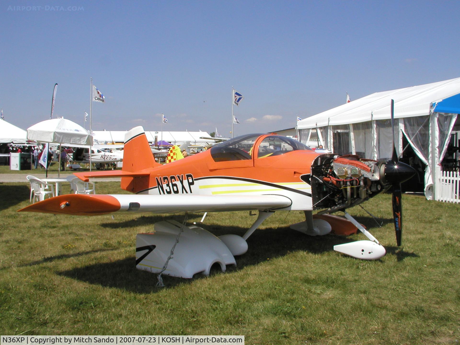 N36XP, 1994 Vans RV-6A C/N 21883, EAA AirVenture 2007.