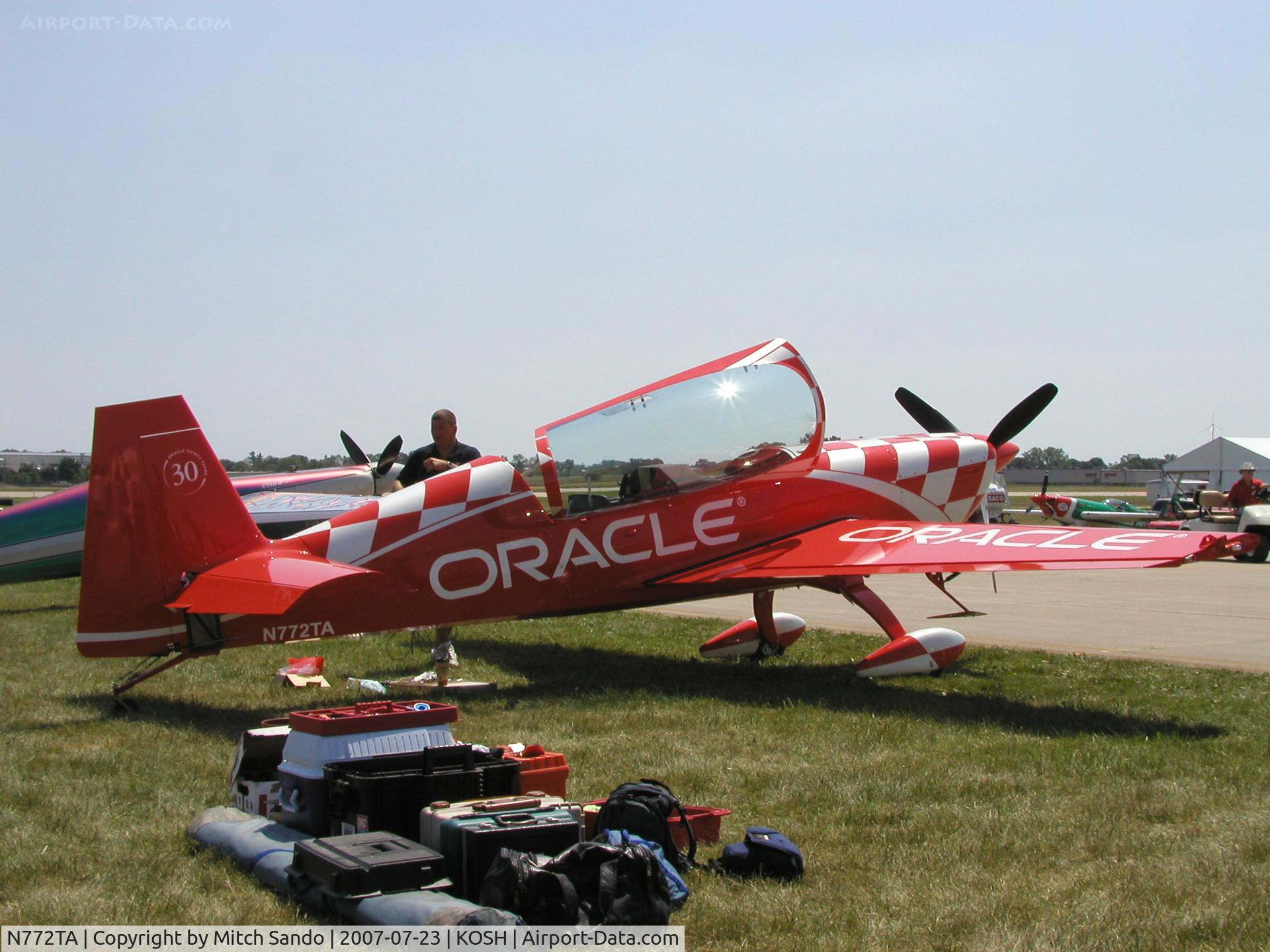 N772TA, 2007 Extra EA-300/L C/N 1260, EAA AirVenture 2007.