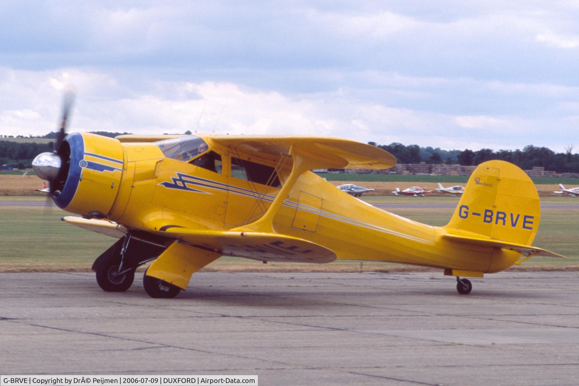 G-BRVE, 1945 Beech D17S Staggerwing C/N 6701, Flying Legends Air Show 2006