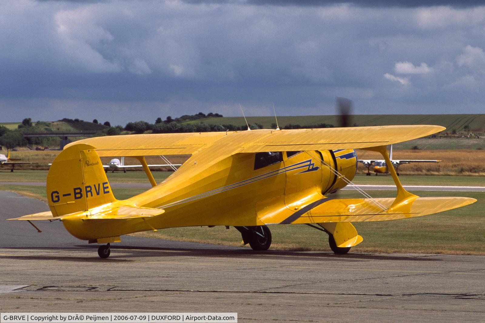 G-BRVE, 1945 Beech D17S Staggerwing C/N 6701, Flying Legends Air Show