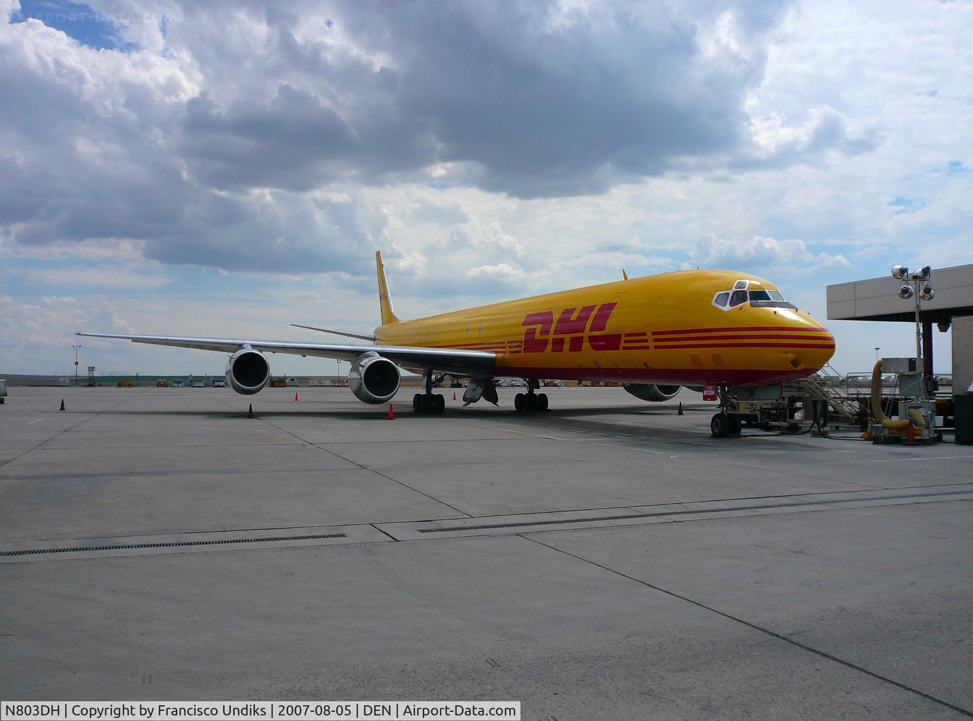 N803DH, 1969 McDonnell Douglas DC-8-73(F) C/N 46123, DHL DC-8