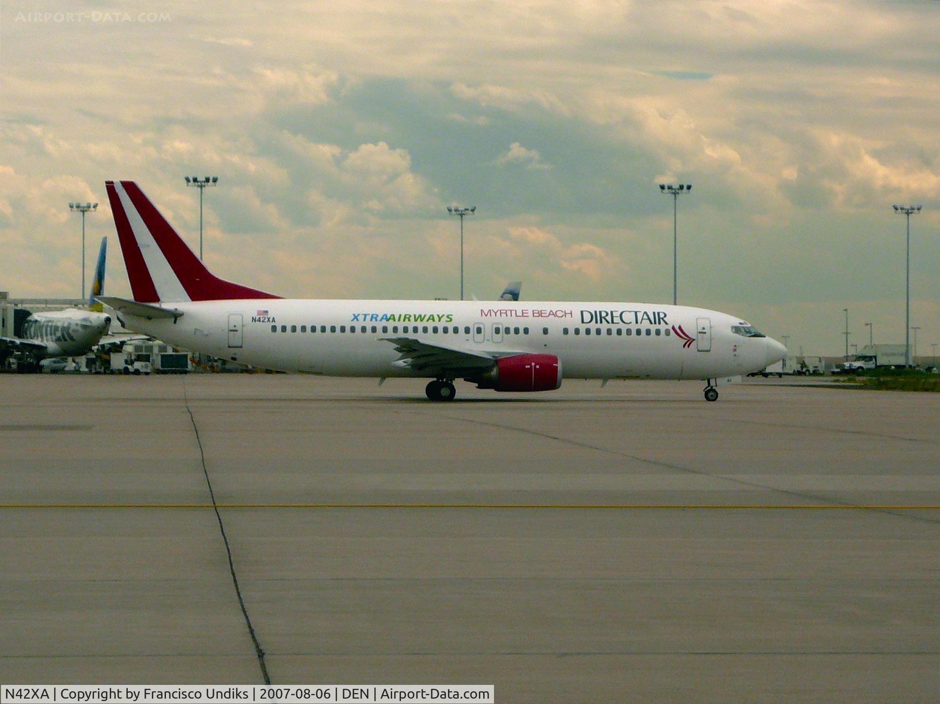N42XA, 1992 Boeing 737-429 C/N 25729, Direct air