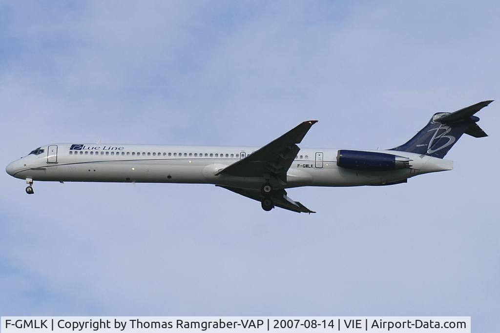 F-GMLK, 1988 McDonnell Douglas MD-83 (DC-9-83) C/N 49672, Blue Line MDD MD80