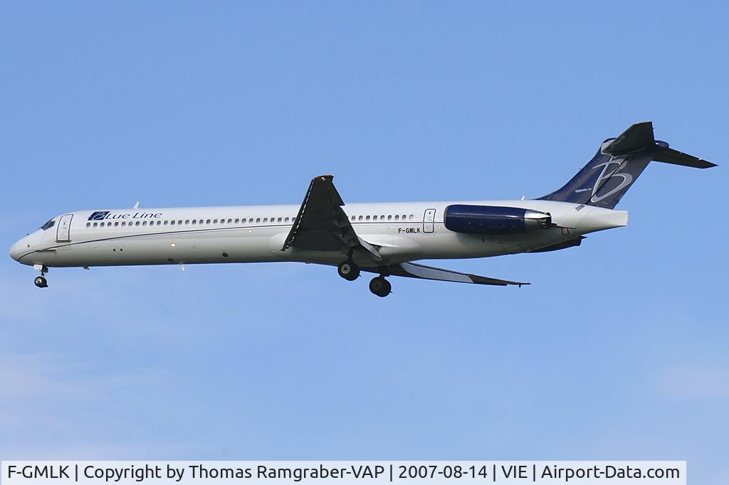 F-GMLK, 1988 McDonnell Douglas MD-83 (DC-9-83) C/N 49672, Blue Line MDD MD80