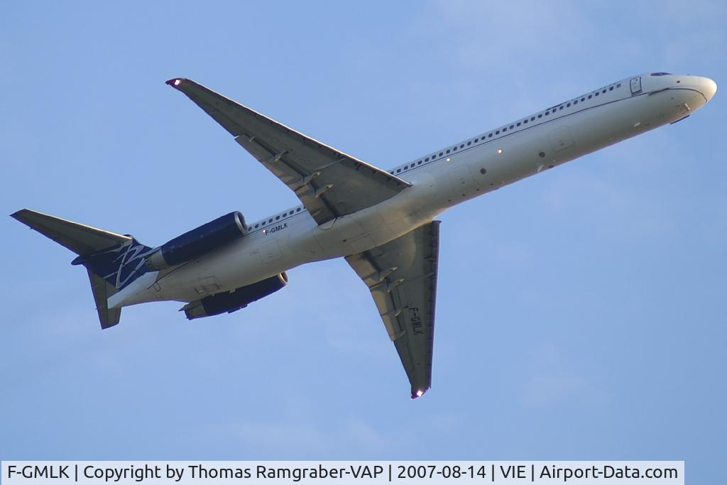 F-GMLK, 1988 McDonnell Douglas MD-83 (DC-9-83) C/N 49672, Blue Line MDD MD80