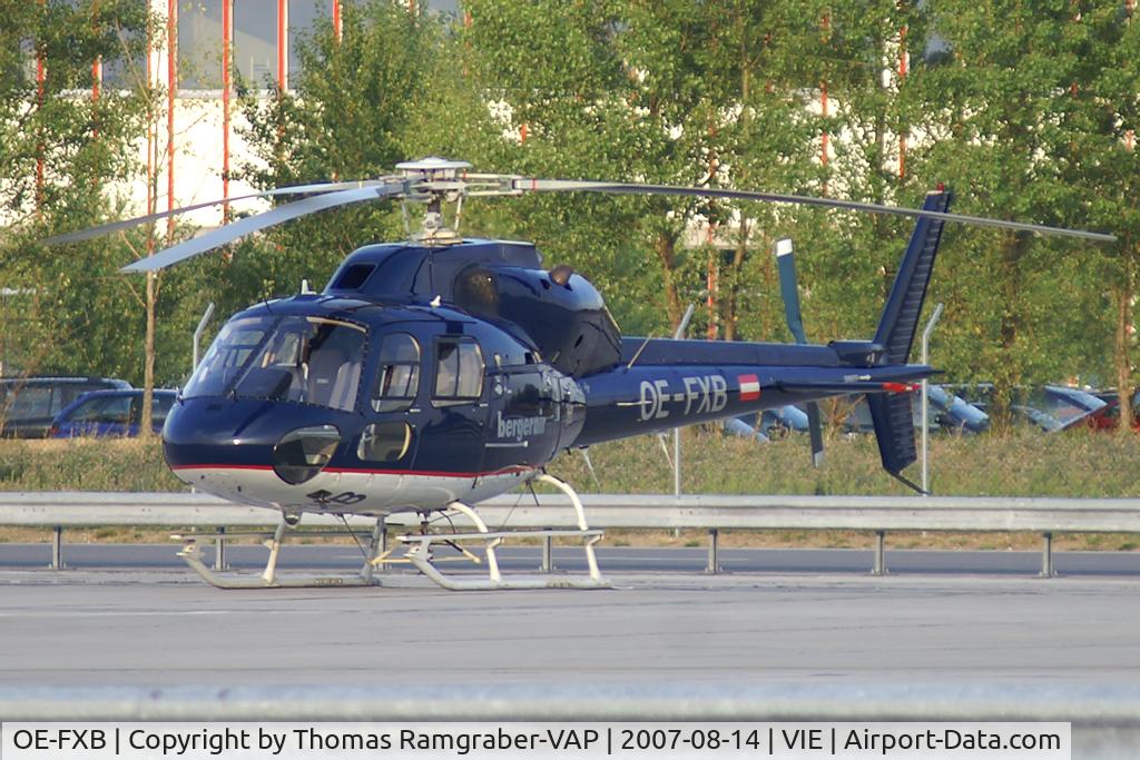 OE-FXB, 1982 Aerospatiale AS-355F-1 Ecureuil 2 C/N 5252, Berger Air Flugdienst GmbH Eurocopter AS355