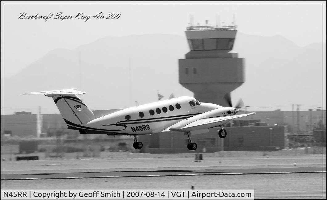 N45RR, Beechcraft King Air C/N Not found N45RR, North Las Vegas Airport