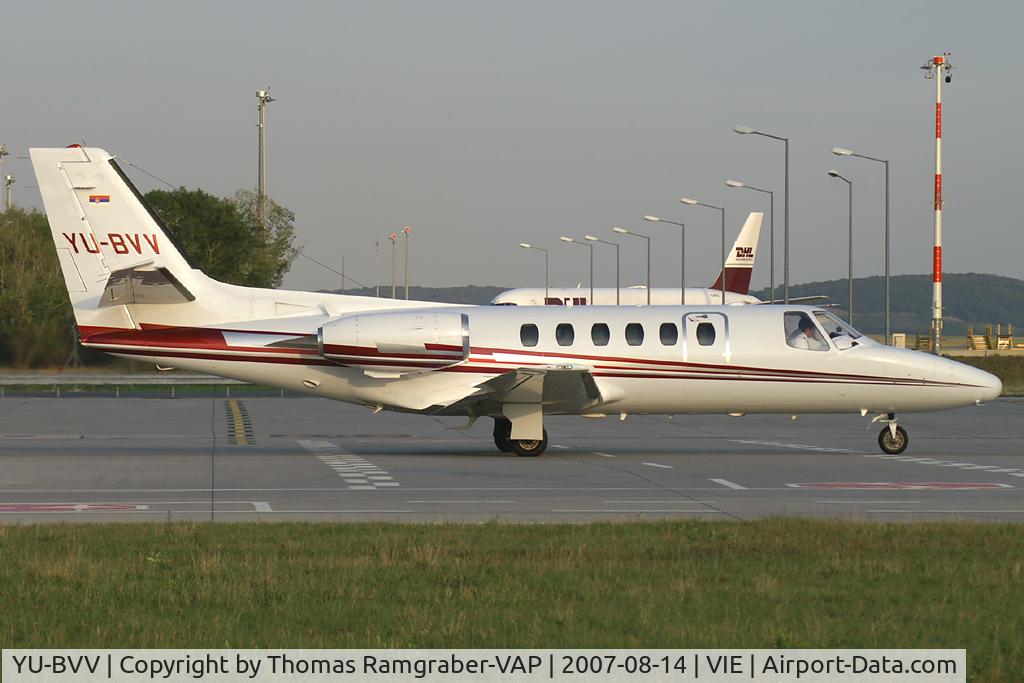 YU-BVV, 1981 Cessna 550 Citation II C/N 550-0272, Pink Air Cessna 550 Citationjet 2