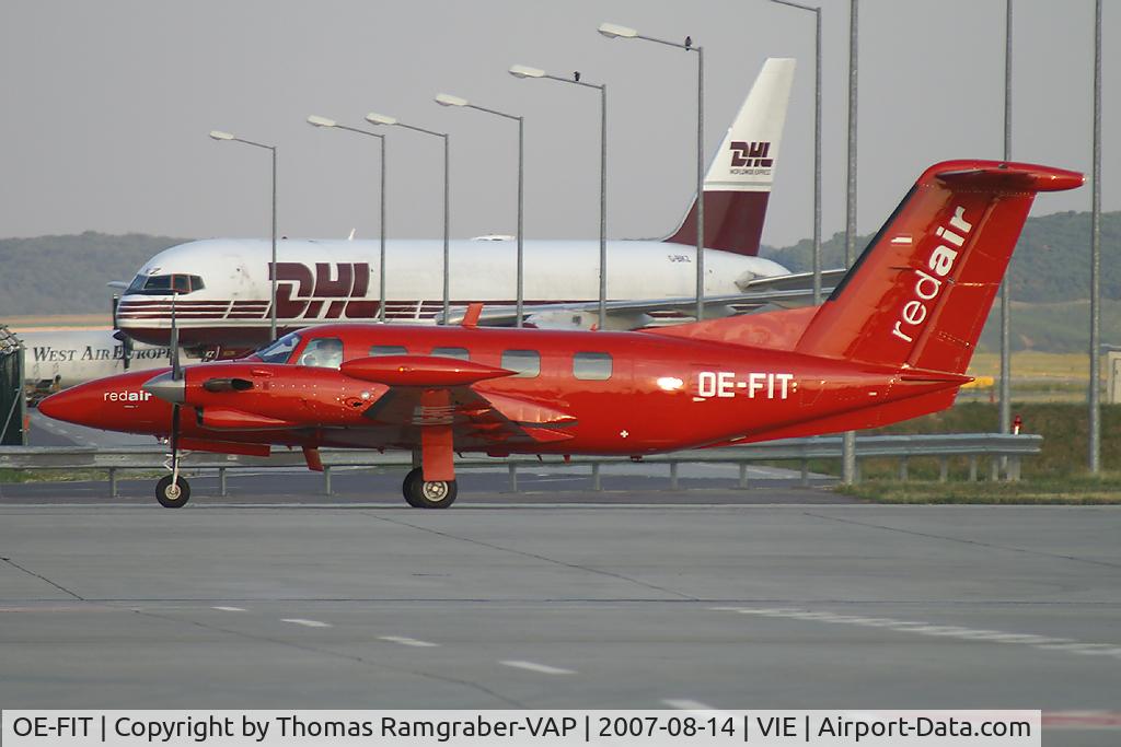 OE-FIT, 2002 Piper PA-42-720 Cheyenne III C/N 42-8001048, Red Air Piper 42 Cheyenne