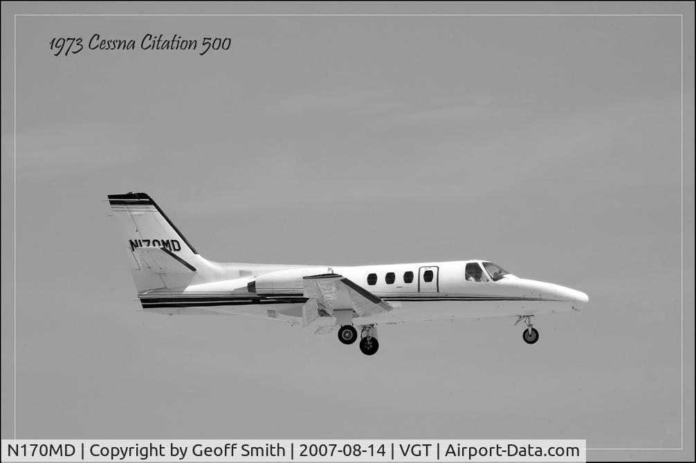 N170MD, 1973 Cessna 500 C/N 500-0088, 1973 Cessna 500