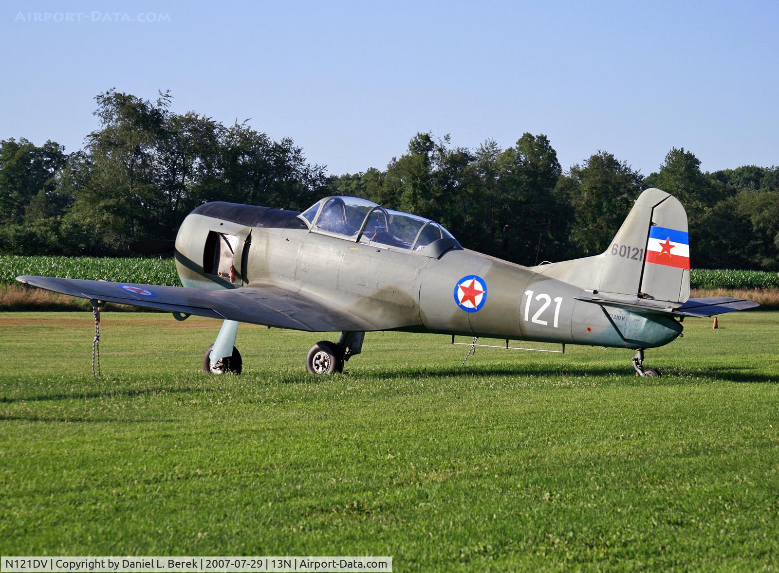 N121DV, 1957 Soko 522 C/N 21, Imagine my thrill when I found one of four of this rare aircraft registered in the US!