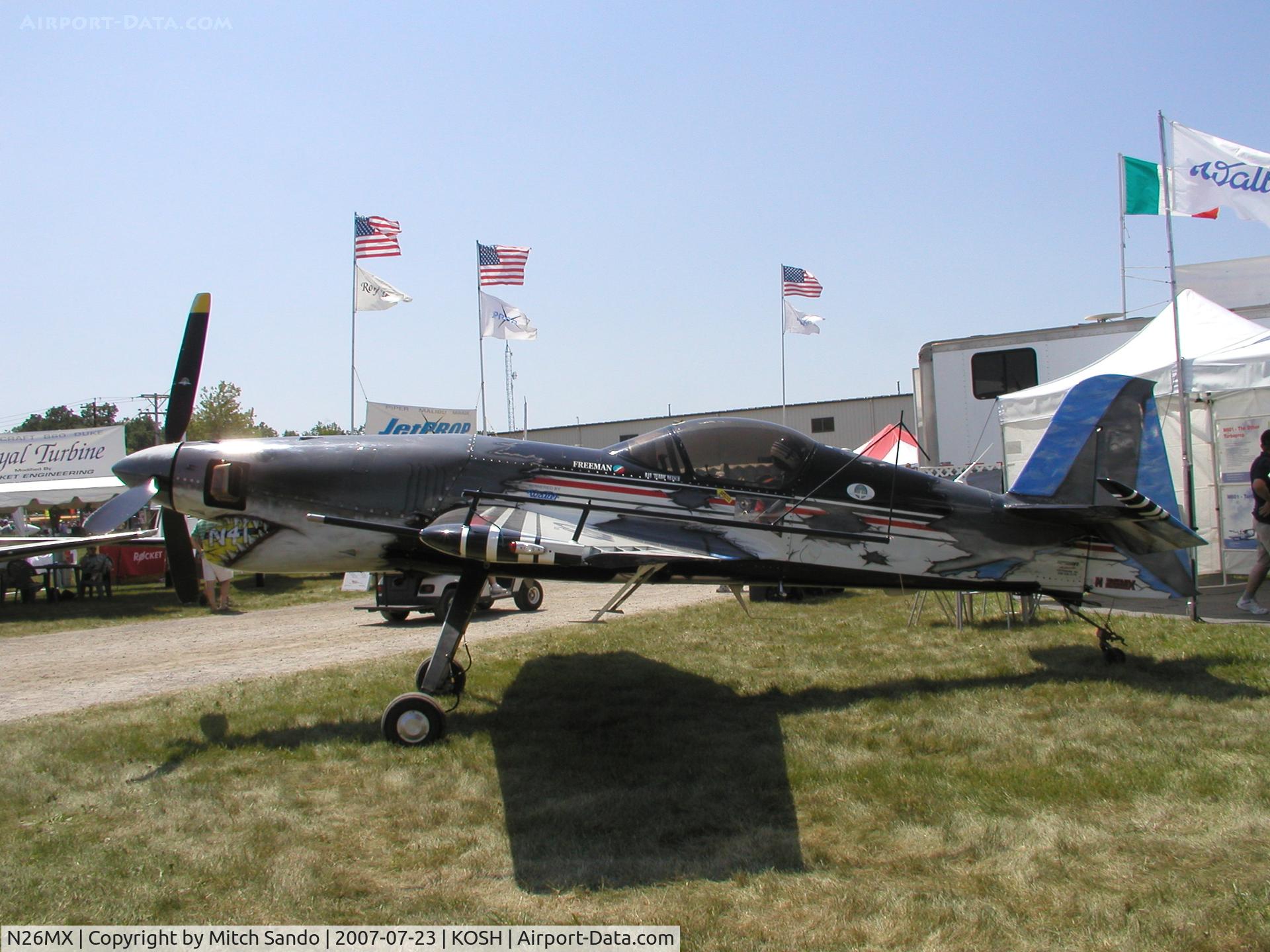 N26MX, 1990 Sukhoi SU-26MX C/N 51-02, EAA AirVenture 2007.