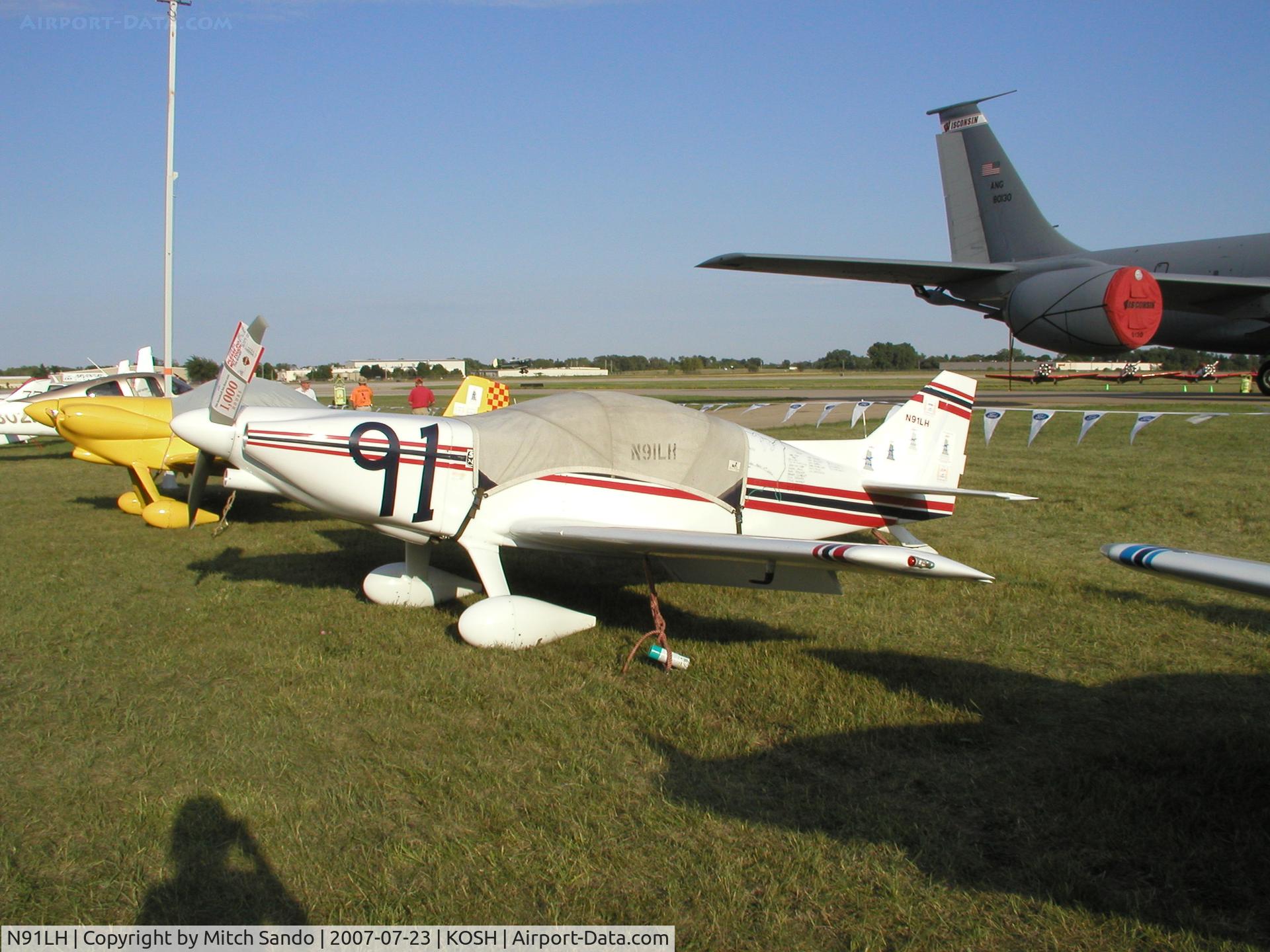 N91LH, 1997 Stoddard-Hamilton Glasair SH-2 C/N 549, EAA AirVenture 2007.
