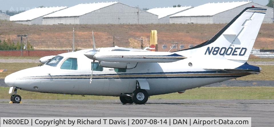 N800ED, 1976 Mitsubishi MU-2B-26 C/N 339, 1976 Mitsubishi MU-2B-26 in Danville Va.
