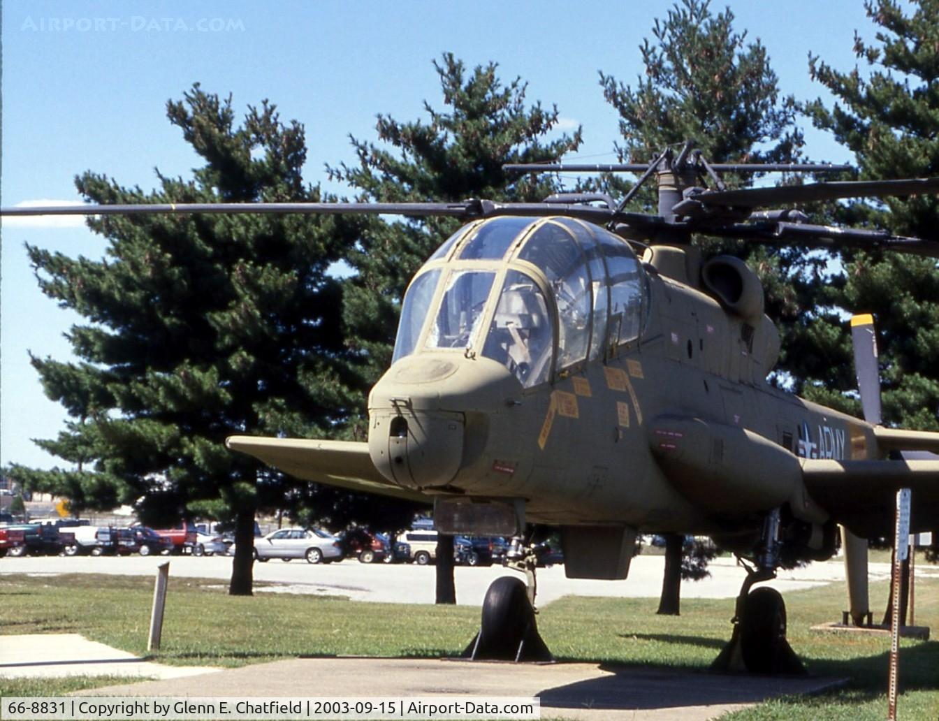 66-8831, 1968 Lockheed AH-56A-LO Cheyenne C/N 1006, AH-56A at the 101st Airborne Division Museum, Ft. Campbell, KY