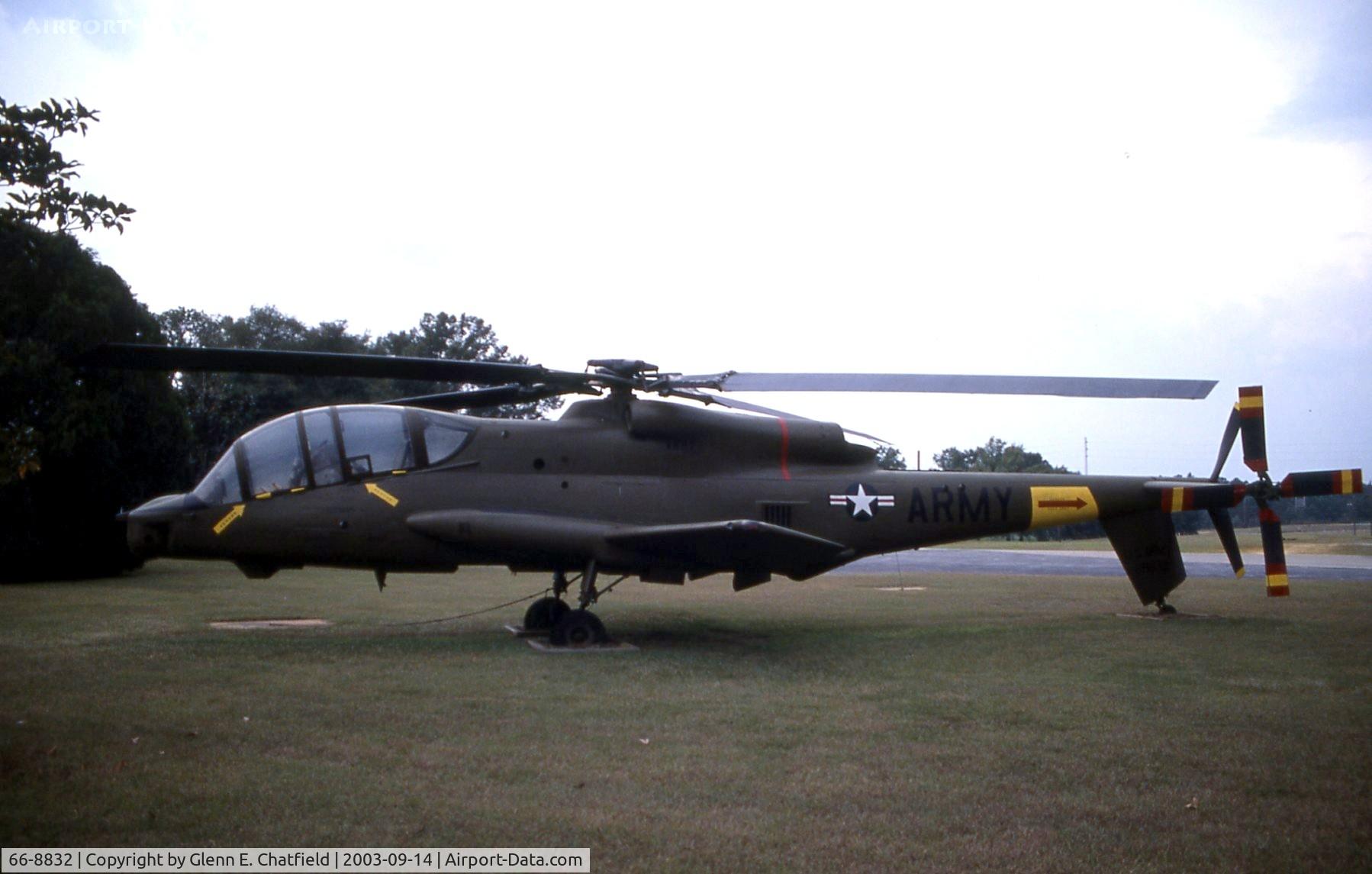 66-8832, 1968 Lockheed AH-56A-LO Cheyenne C/N 1007, AH-56A at the U.S. Army Aviation Museum, Ft. Rucker, AL