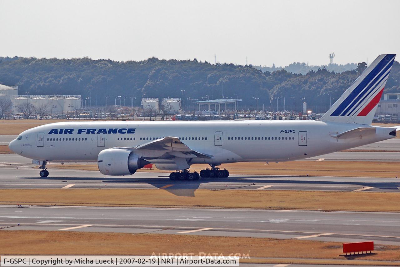 F-GSPC, 1998 Boeing 777-228/ER C/N 29004, Taxiing to the runway