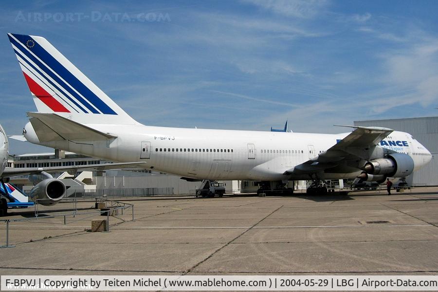 F-BPVJ, 1972 Boeing 747-128 C/N 20541, Wearing the livery of Air France F-BPVJ is part of the collection of the Air Museum from le Bourget