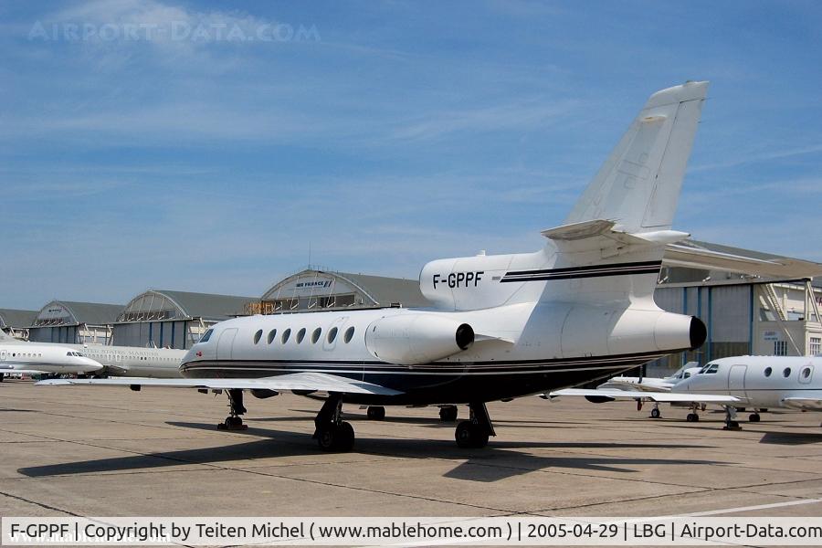 F-GPPF, 1981 Dassault Falcon 50 C/N 65, Falcon 50 from Laboratoires Pierre Fabre SA