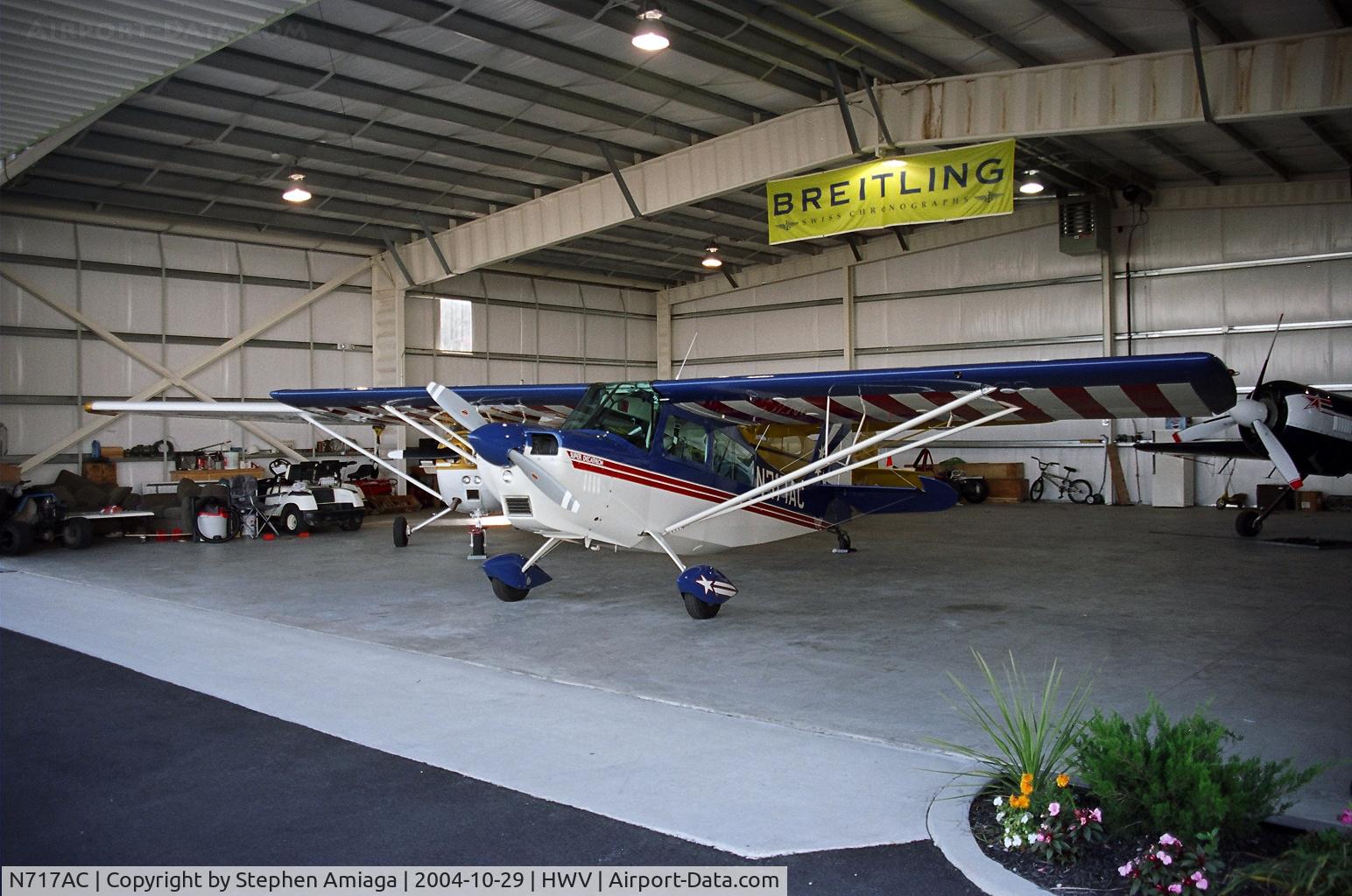 N717AC, 1995 American Champion 8KCAB Super Decathlon C/N 757-95, Looking in