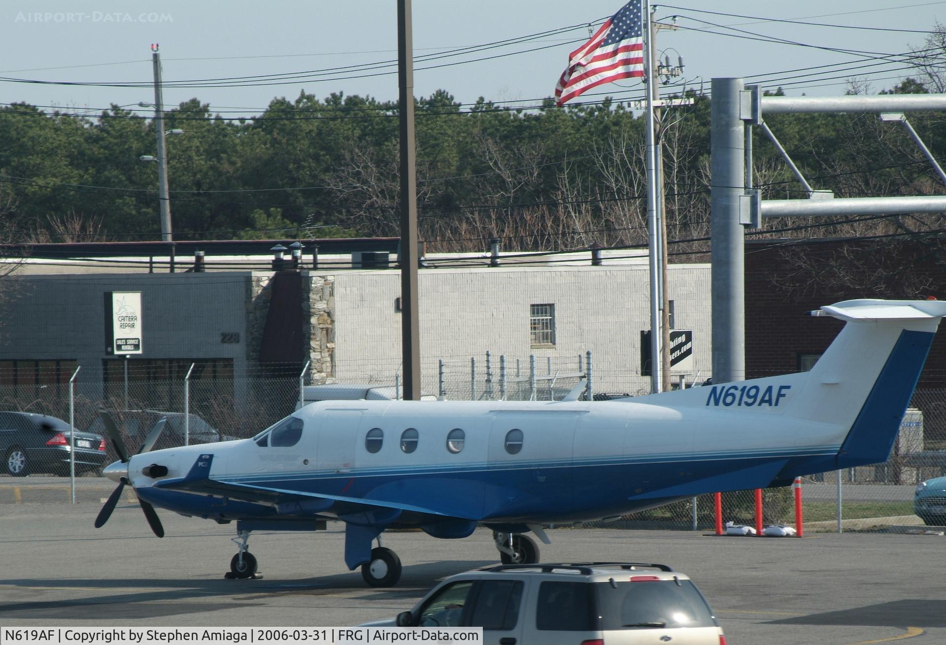 N619AF, 2005 Pilatus PC-12/45 C/N 619, Pilatus at FRG