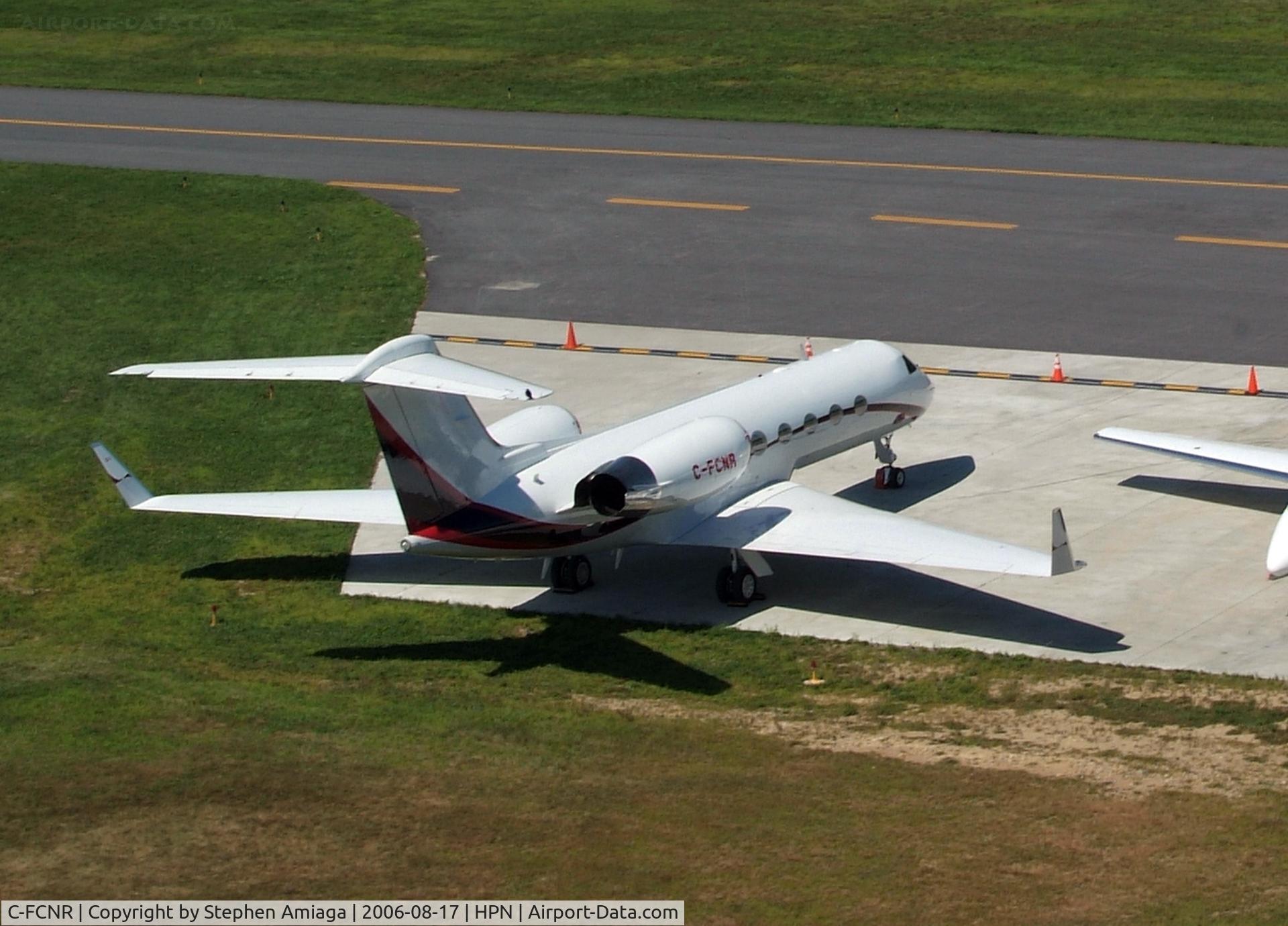 C-FCNR, 1988 Gulfstream G-IV C/N 1065, On the ground at Westchester...