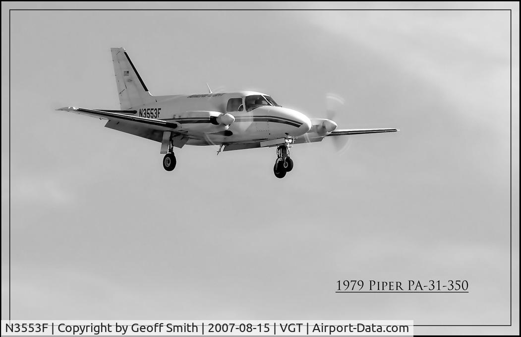 N3553F, 1979 Piper PA-31-350 Navajo Chieftain C/N 31-8052044, 1979 Piper PA-31-350