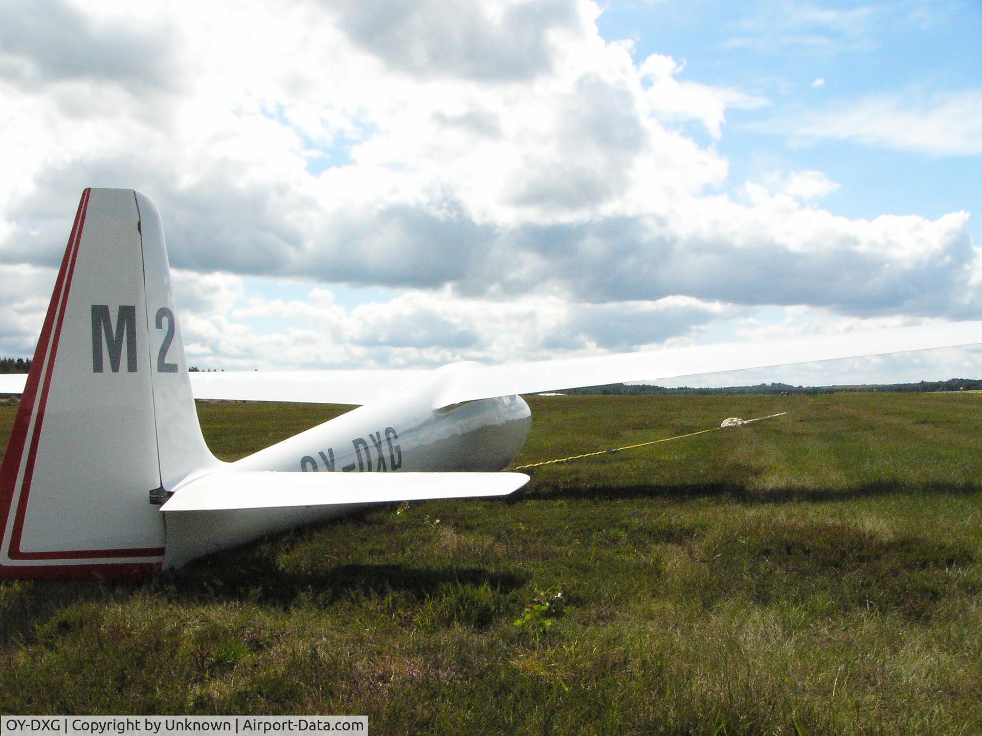 OY-DXG, 1968 Schleicher Ka-6E Rhonsegler C/N 4168, Launched by winch at SkÃ¸vde Airport, Sweden