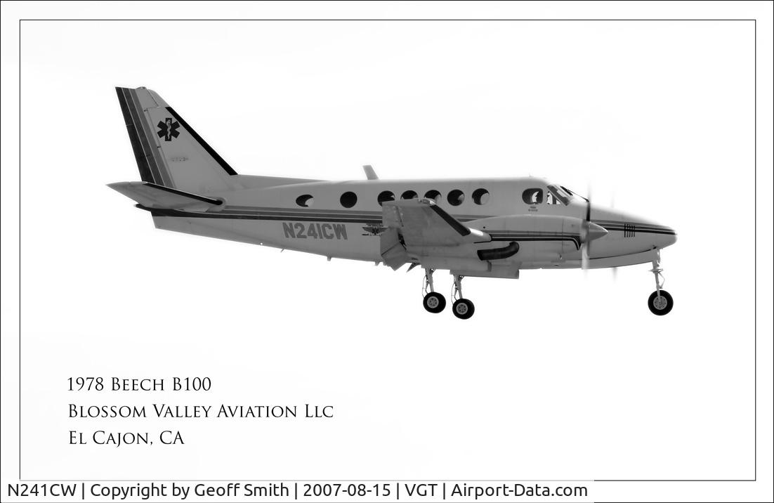 N241CW, 1978 Beech B100 King Air C/N BE-54, N241CW