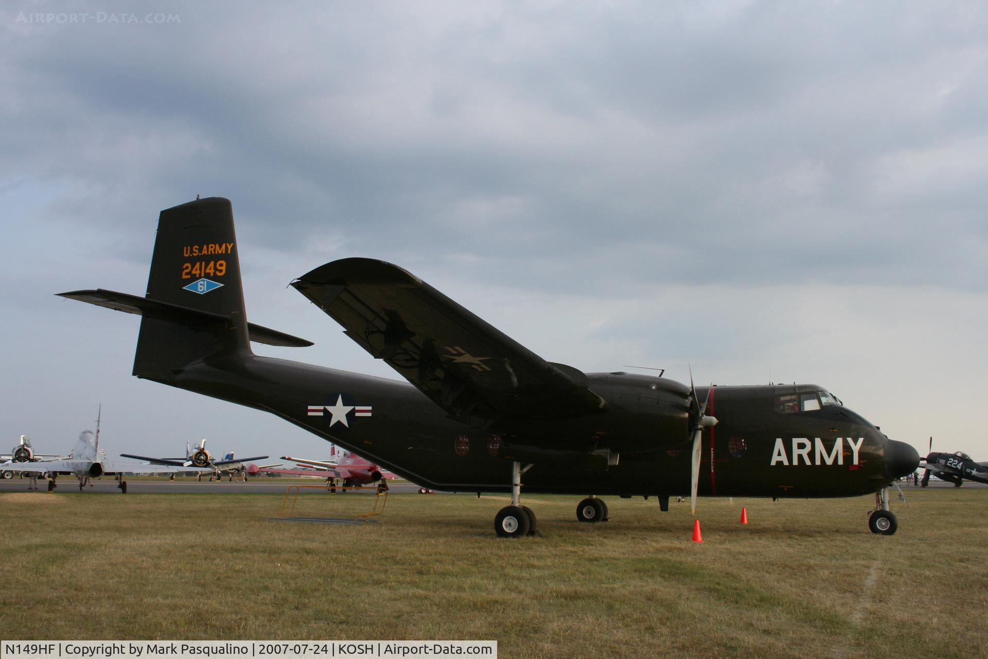 N149HF, 1962 De Havilland Canada DHC-4A Caribou C/N 85, DHC-4A