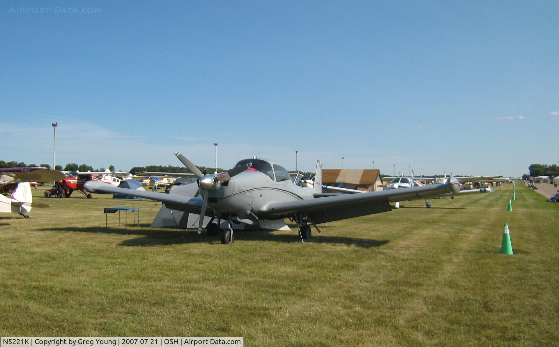 N5221K, 1950 Ryan Navion B C/N NAV-4-2121B, Oshkosh 2007