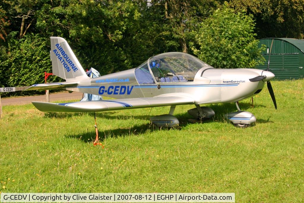 G-CEDV, 2006 Cosmik EV-97 Eurostar C/N 2826, Registered new in the UK September 2006