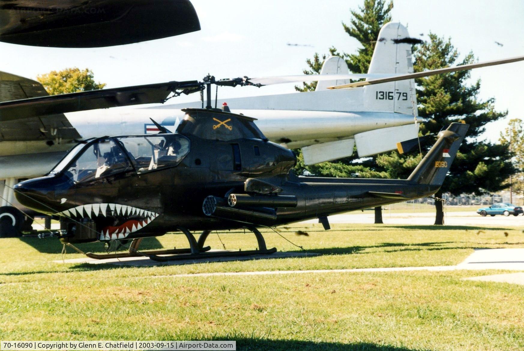 70-16090, 1970 Bell AH-1S Cobra C/N 21034, AH-1S at the 101st Airborne Division Museum, Ft. Campbell, KY