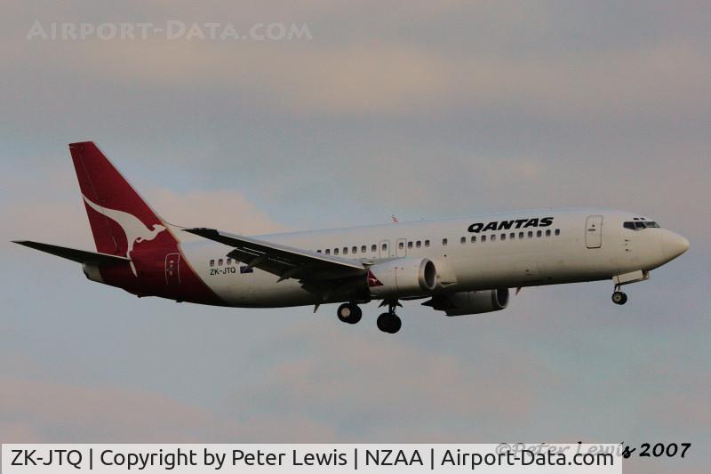 ZK-JTQ, 1992 Boeing 737-476 C/N 24442, Qantyas New Zealand