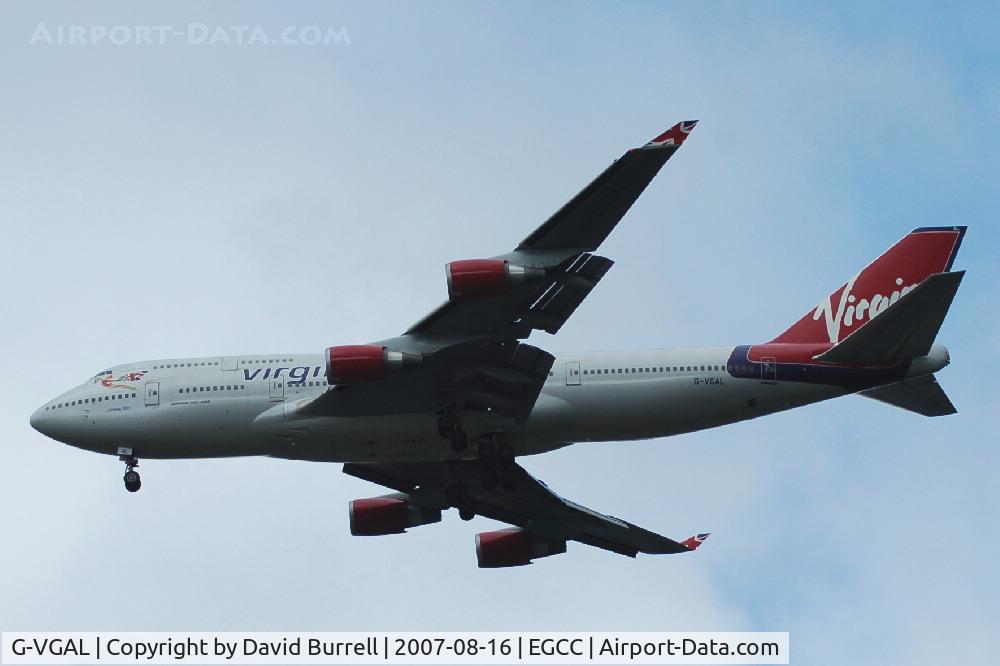 G-VGAL, 2001 Boeing 747-443 C/N 32337, Virgin Atlantic - Landing