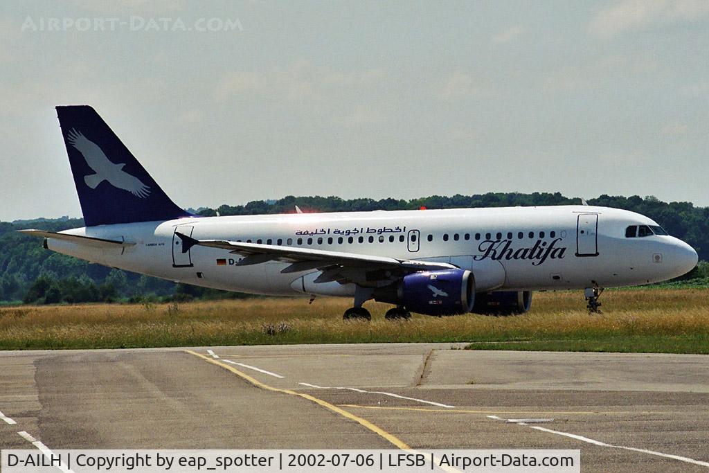 D-AILH, 1997 Airbus A319-114 C/N 641, leased from Lufthansa
